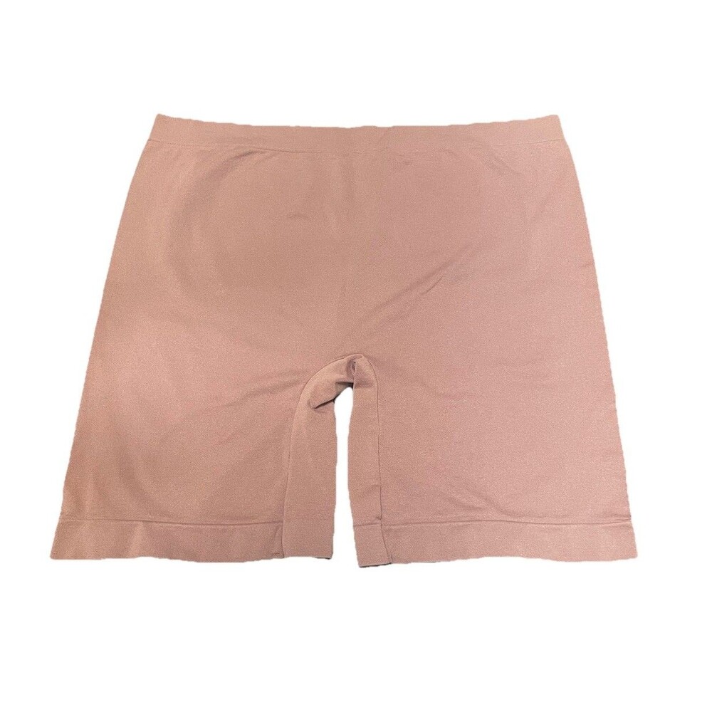 Juicy Couture Seamless Shaping Bike Shorts 2X Mauve Purple High Waist Sculpting